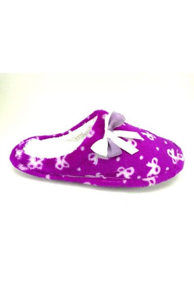 

slippers purple fronting indoor winter women home, Black