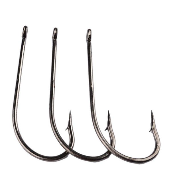 

50pcs 9 sizes assorted sharpened fishing hooks lures baits hook set outdoor