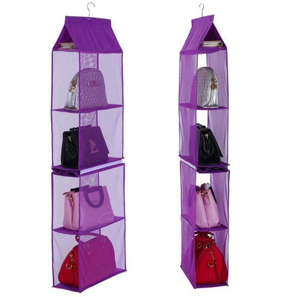 

storage boxes & bins lanlan portable hanging non-woven bag for home wardrobe dormitory clothing