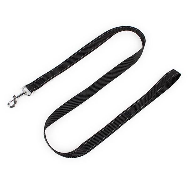 

reflective dog nylon leash with soft padded handle for training walking lead dtt88 collars & leashes