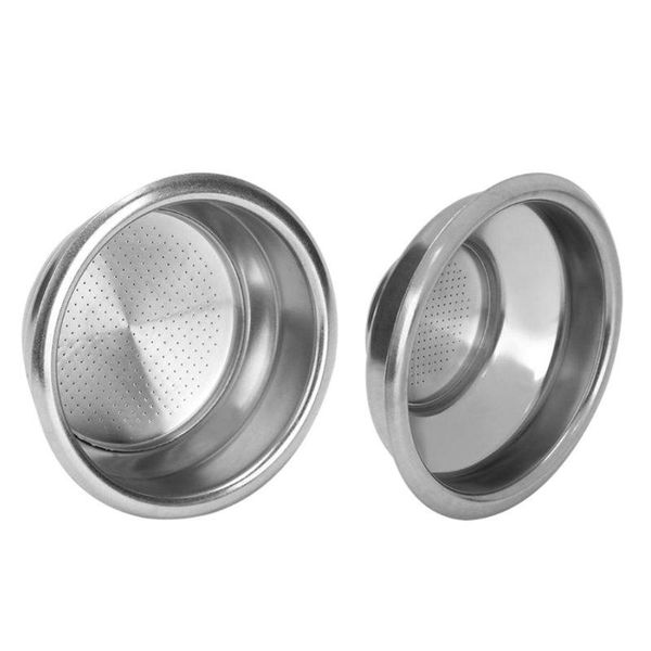 

coffee filters 58mm double layers single/double doses filter basket semi-automatic machine bottomless handle accessories