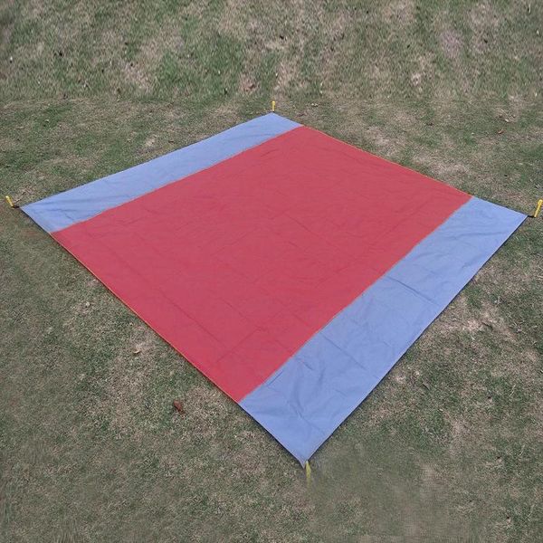 

outdoor pads 200*140cm waterproof beach mat blanket portable picnic camping ground mattress