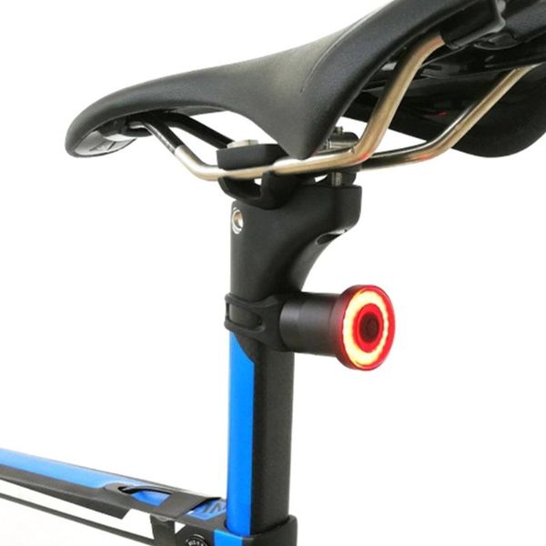 

rechargeable light intelligent bike tail control brake rear lamp cycling accessories lights