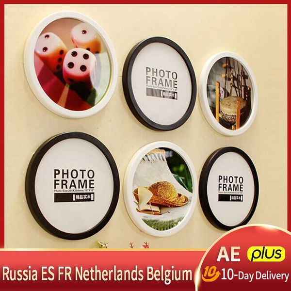 

modern home frames round po frame picture wall diy hanging holder mounted decor