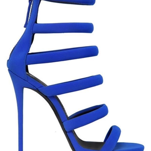 

sandal camuroy slits gladiator sandals women's shoes will see in high heels with her toe open, Black