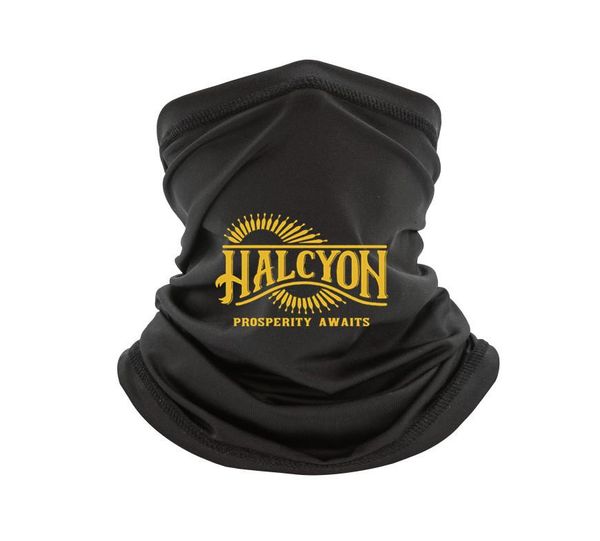 

scarves men scarf halycon logo the outer worlds women, Blue;gray