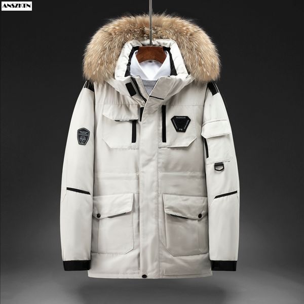 

thick coat, men's hoodie, thick et, warm, fashion, winter, Black