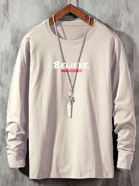

men letter graphic tee w7f5#, White;black