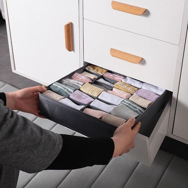 

storage drawers home foldable closet organizer for underwear cotton box socks bra and panties drawer