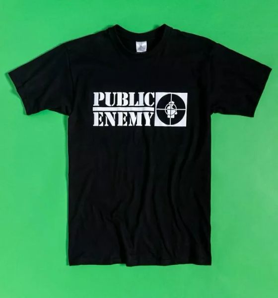 

official black public enemy t-shirt, White;black