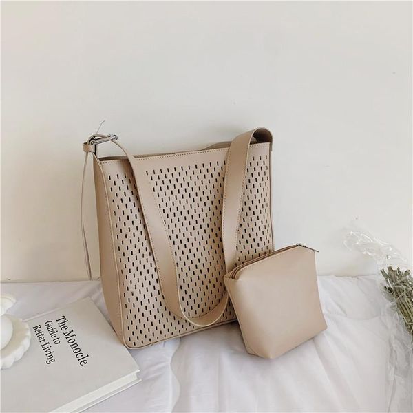 

evening bags fashion hollow out shoulder for women 2021 summer handbags designers luxury female brand messenger bag sac epaule