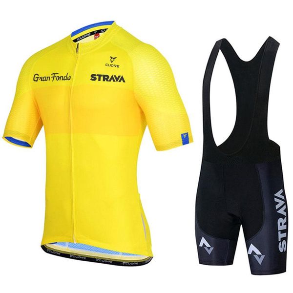 

racing sets cycling 2021 strava bike uniform summer jersey road bicycle jerseys mtb wear breathable clothing, Black;blue