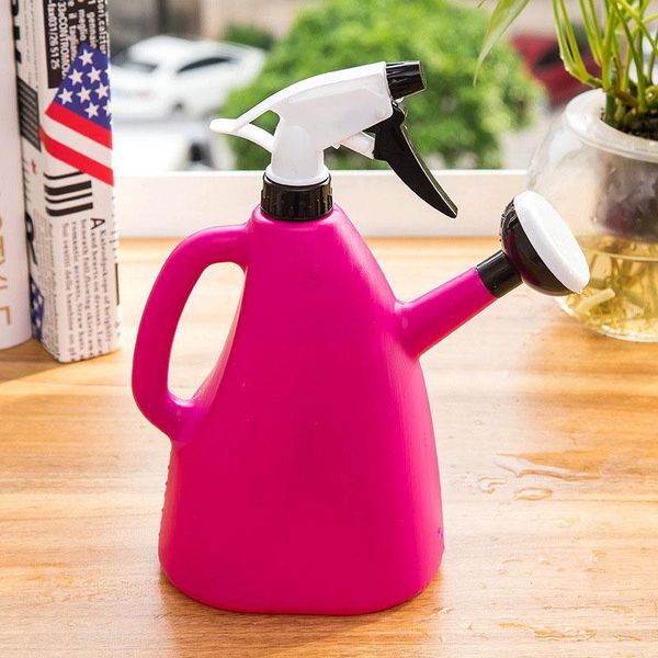 

refillable mist bottle watering can pot sprayer garden plants tool 2-in-1 plant benl889 equipments