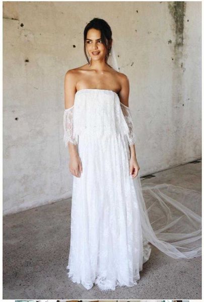 

maternity pgraphy prop maternity dresses for p shoot lace maxi gown clothes 2019 off shoulder women pregnancy dress y0924, White