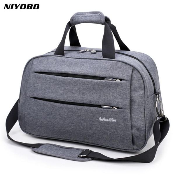 

duffel bags niyobo women men's waterproof traveling man luggage shoulder bag lady travel handbag large capacity pt1241