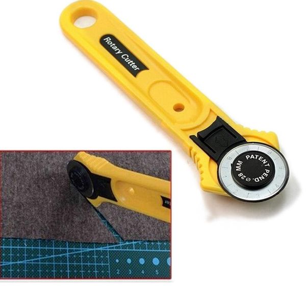 

28mm stainless steel rotary cutter cut round knife turns hobs cloth patchwork hob handmade paper sewing notions & tools, Black