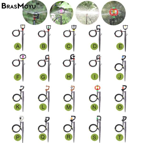 

watering equipments brasmoyu 3pcs garden sprinklers misting nozzle with 20cm 22.5cm stakes spray plants irrigation large laws small areas