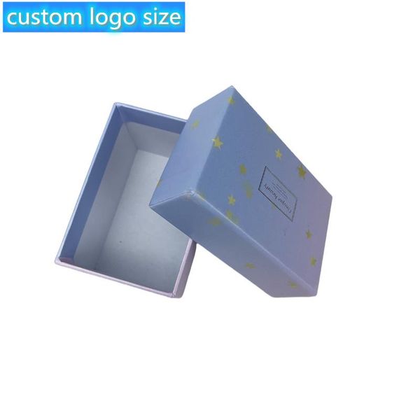 

1000pcs custom logo size luxury packaging box shirt cardboard carton packing for shoe gift wrap