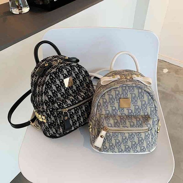 

design bag female 2020 korean fashion mini women's backpack multifunctional single shoulder bag leisure travel student backpack handbag