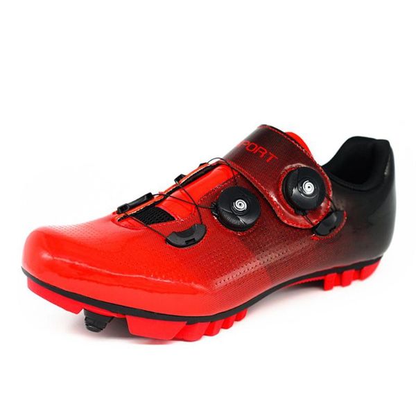 

cycling footwear mountain bicycle style shoes lovers sneakers professional self-locking un-locked men road racing, Black