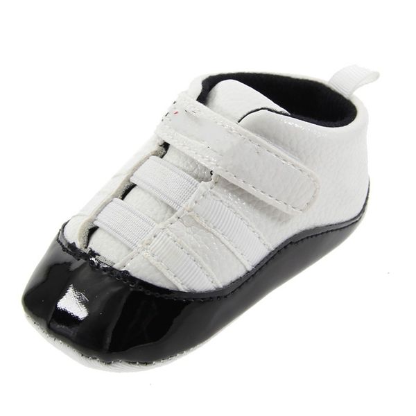 

baby first walker pu leather newborn boys girl infant prewalker sneakers red bottom shoes