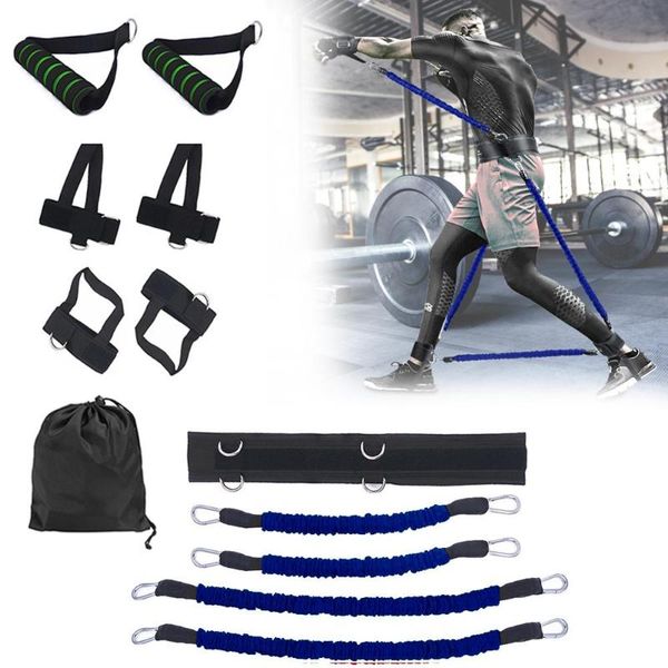 

exercise strength 20-35 pounds resistance band boxing endurance agile pull rope fitness basketball training bands