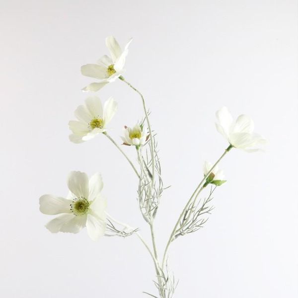 

decorative flowers & wreaths cloth cosmos daisy flower artificial fake plant bouquet for home livingroom bedroom decoration