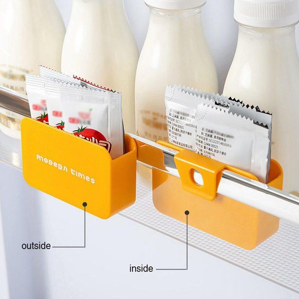 

storage box hanging refrigerator side door mobile office supplies stationery finishing kitchen season tools bottles & jars