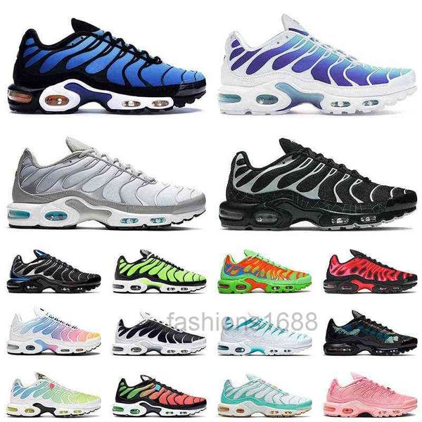 

2021 tn plus se running shoes trainers triple black hyper blue bleached aqua smoke grey oreo rainbow mens womens outdoor sport blade top
