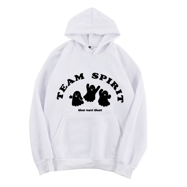 

2020 large autumn hill print loose hoodie women's wear, Black