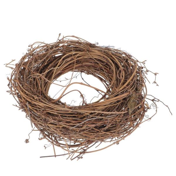 

decorative flowers & wreaths 1pc wreath rattan diy garland for festival decor