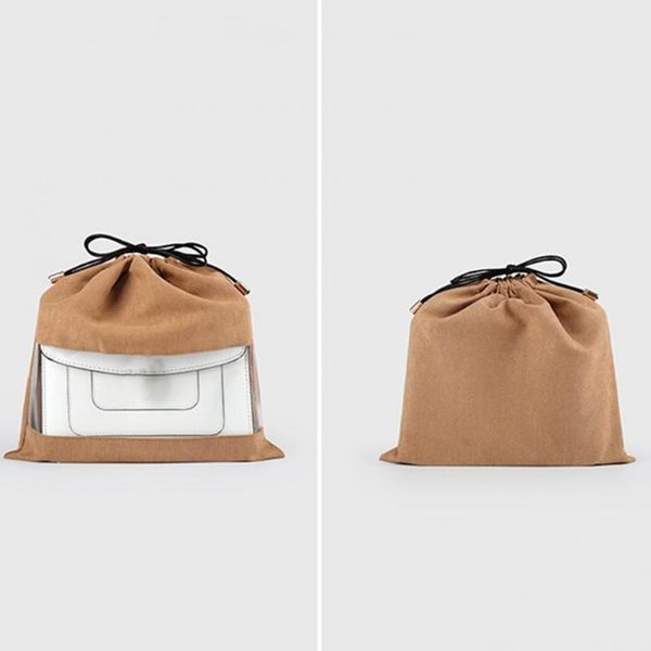 

storage bags easy to use khaki damp proof pouch for home bag