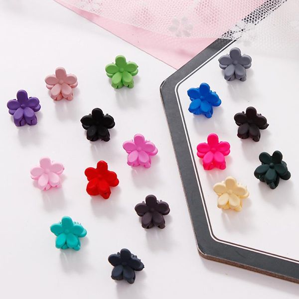 

hair accessories 5/10pcs/lot girls cute small plum blossom children lovely clips hairpins headbands kids fashion, Slivery;white