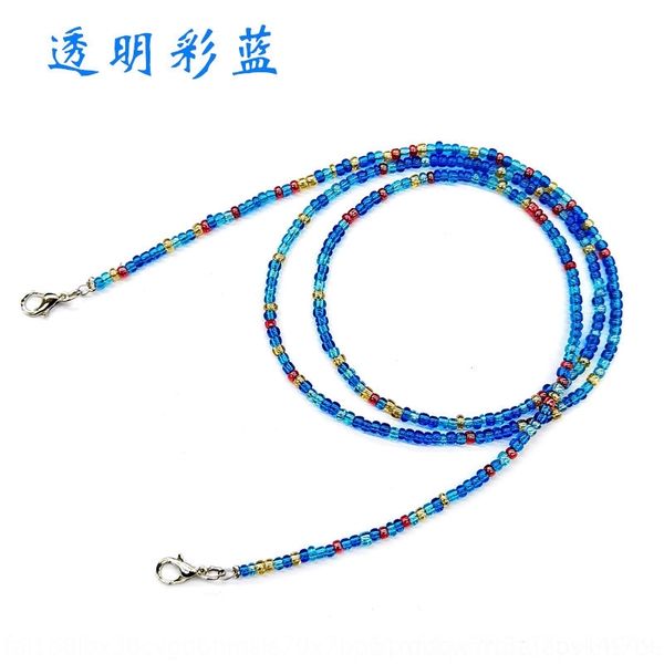 

rdCt popular facial rice popular colorful glasses eyeglasses s facial maskrice bead mask chain colorful bead chain
