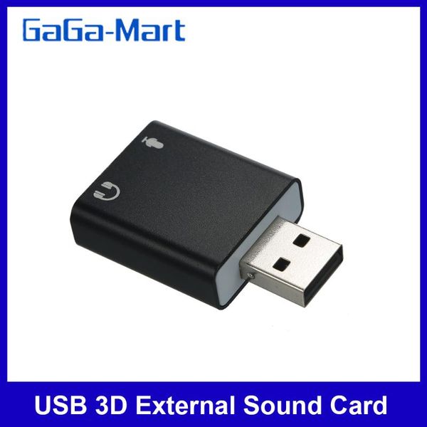 

hubs usb external sound card 7.1 to 3.5mm earphone mic adapter soundcard headphone jack stereo for pc laptop