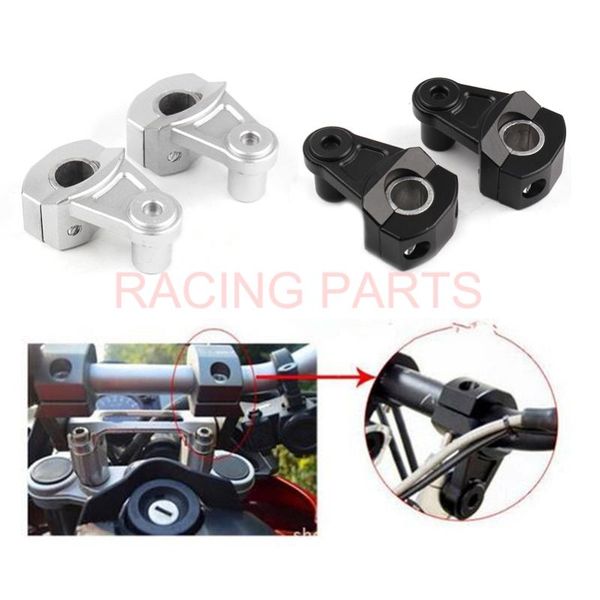 

handlebars universal 2 inch pivoting for 22mm/28mm bars clamp