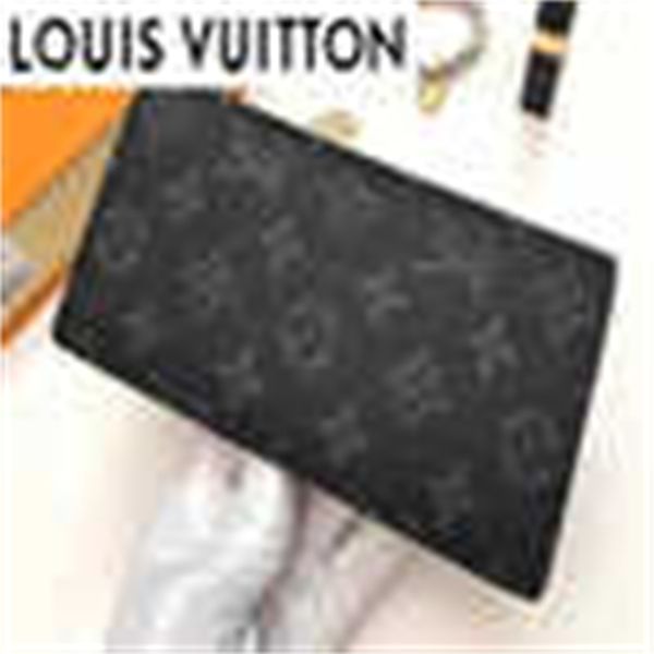 

card purse brand chain designer evening luxury txxi wallets compact m61697 clutches men key leather holders long wallet, Black;red