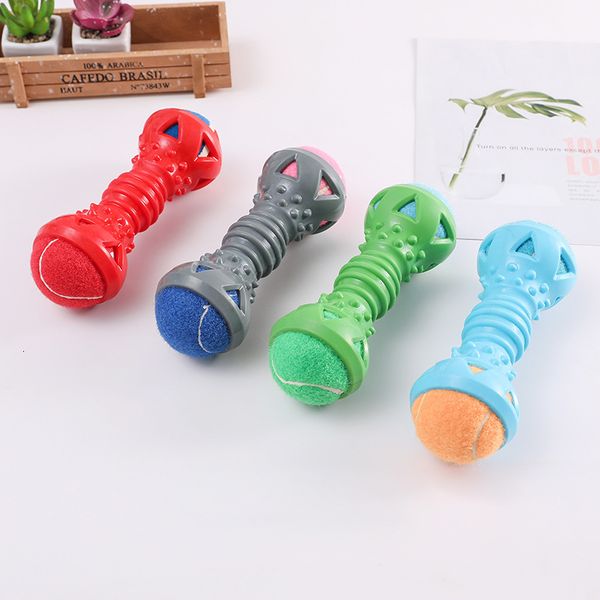 

dog toy pet supplies tpr bite toys two in one and tennis