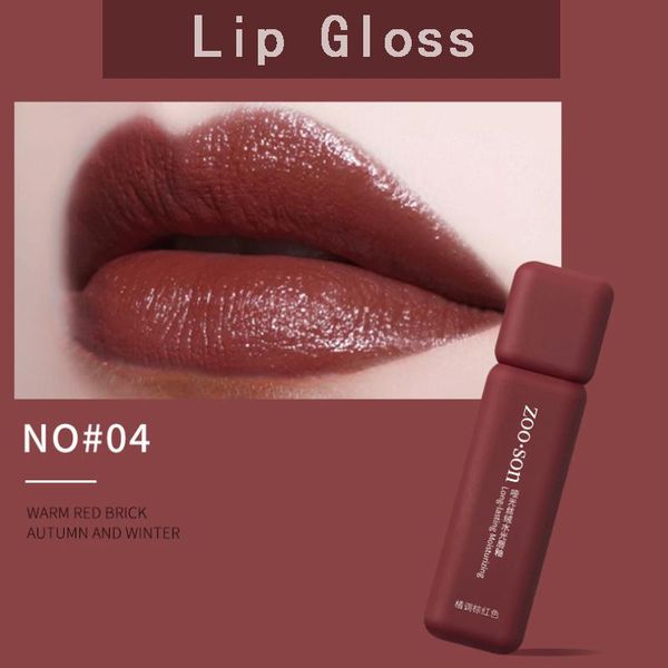 

lip gloss matte velvet glaze waterproof lasting non-fading moisturizing lightweight lipstick makeup cosmetic tslm2