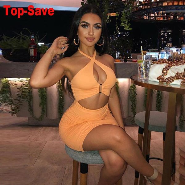 

casual dresses halter bandage dress backless bodycon party sleeveless summer beach mini women fashion streetwear elegant clothing, Black;gray
