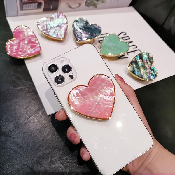 

cell phone mounts & holders mobile holder love folding buckle female shell lazy portable deskrotating support
