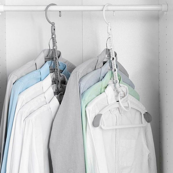 

laundry bags room space saving hanger magic clothes with hook closet organizer rack us