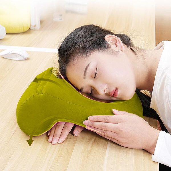 

u-shaped headrest desk nap pillow neck supporter seat cushion travel with arm rest