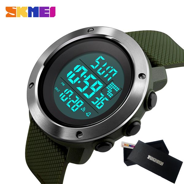 SKMEI Military Sport Watch Uomo Top Brand Luxury Electronic LED Orologio da polso digitale Orologio maschile per uomo Donna Relogio Masculino X0524