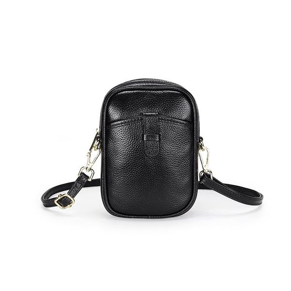 

shoulder bags arrivals bucket ladies cross-body high-end market genuine leather mobile phone luxurious female messenger bag