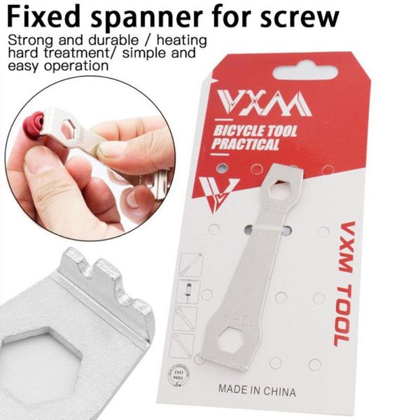 

tools vxm mtb tooth plate nail wrench tool bicycle maintenance modification disassembly fixed spanner for screw repair