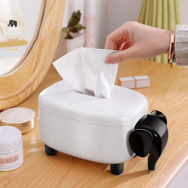 

tissue boxes & napkins abs elephant box home living room simple paper tray creative cute coffee table desknapkin storage mx7161357