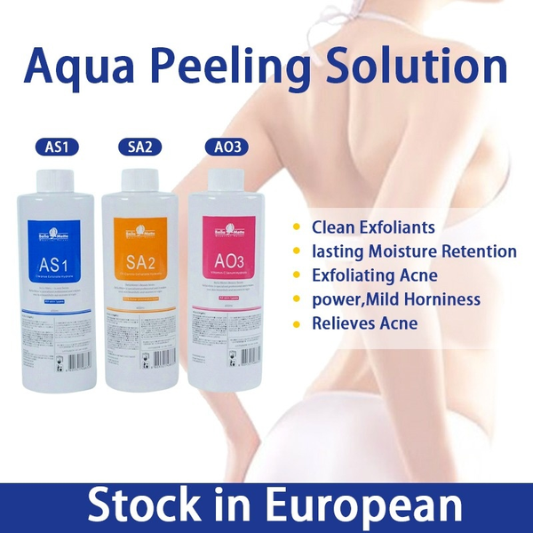 

microdermabrasion aqua peeling solution 3 bottles/400ml per bottle aqua facial serum hydra hydro for normal skin