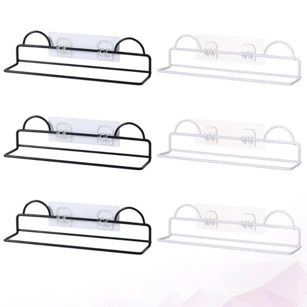 

clothing & wardrobe storage 6pcs wall-hanging slipper holder irony rack for bathroom assorted color