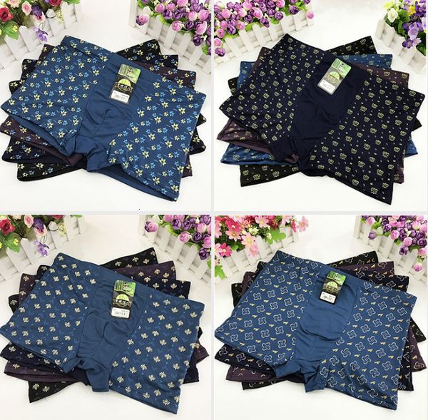 

5 yuan new style men's boxer underwear, Black;white